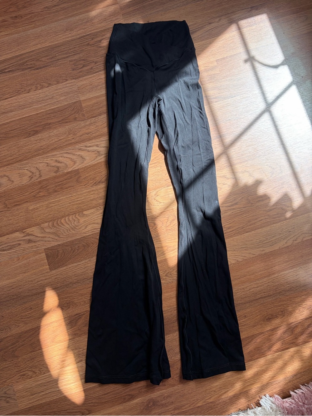 aerie Black Flare Leggings